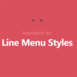 Line Style Menus – Beautiful line styled menus icon