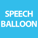 LIQUID SPEECH BALLOON icon