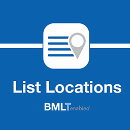 List Locations BMLT icon