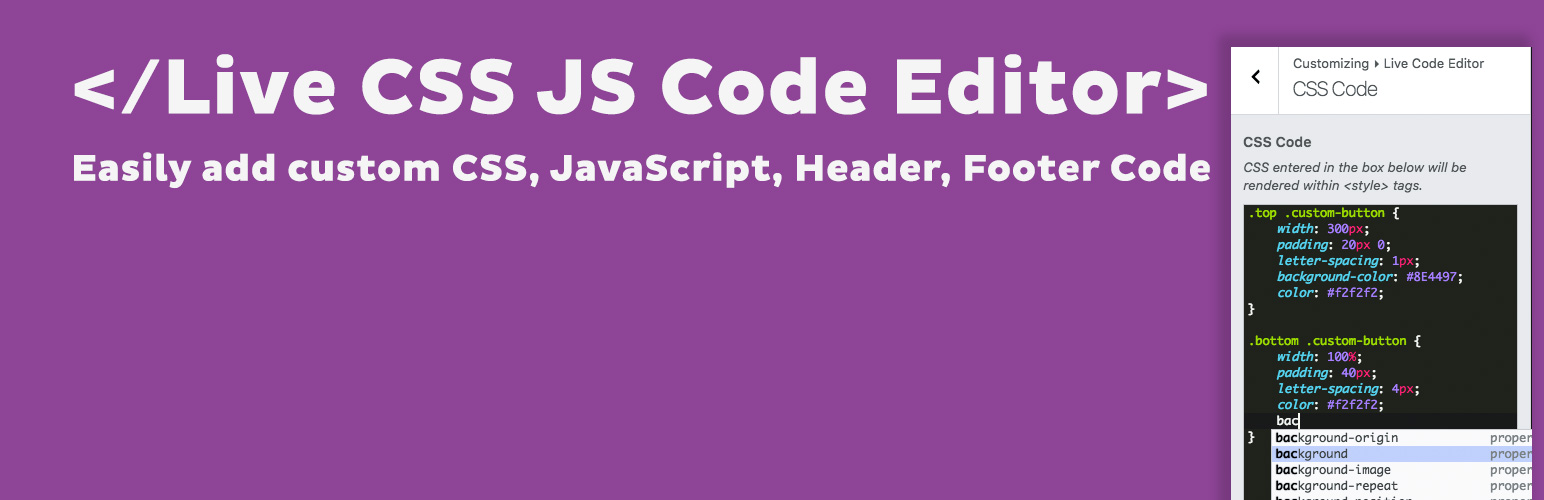 Plugin Banner