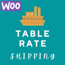 Table Rate Shipping for WooCommerce icon
