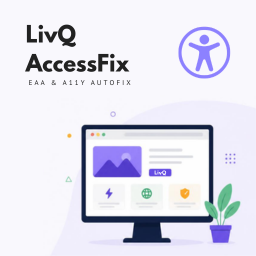 LivQ AccessFix – EAA & A11y AutoFix icon
