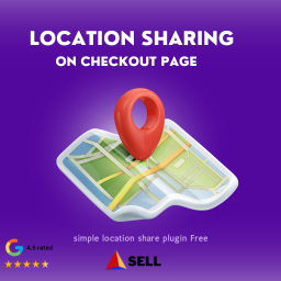 Location Share on Checkout by Prismasell icon