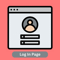Login Page Customize icon