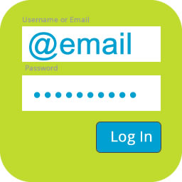 Login with Username or Email icon