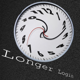 Longer Login ("Remember Me" Extension) icon