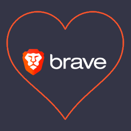 Love, Brave Browser icon