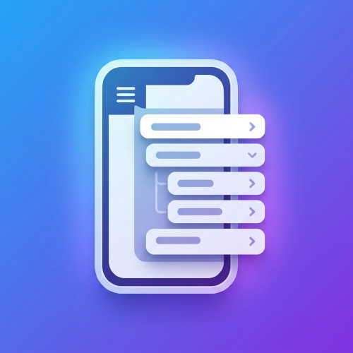 LR Responsive Slide Menu icon