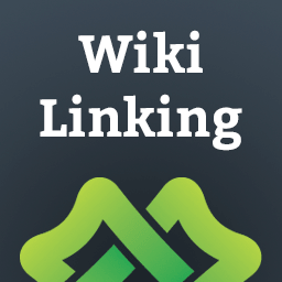 LuckyWP Wiki Linking icon
