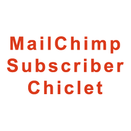 MailChimp Subscriber Chiclet icon