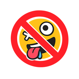 Manly No Emojis icon