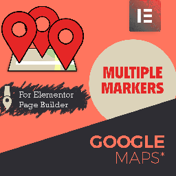 Multiple Map Marker For Elementor Page Builder icon