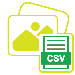 Media CSV Export (with filters) icon