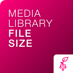Media Library File Size icon