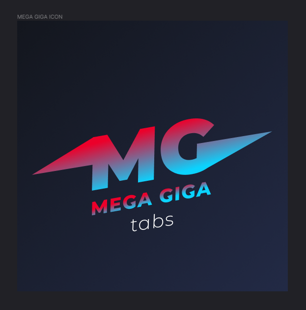 Mega-giga-tabs icon