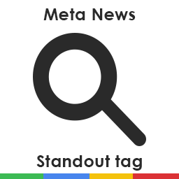 Meta News & Standout tag icon