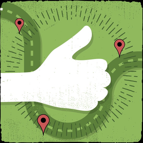 My Hitchhiking Spot Travel Map (MHS Travel Map) icon