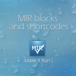 MIR blocks and shortcodes icon