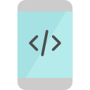 Mobile blocks icon