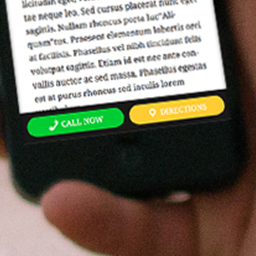 Mobile Call Now & Map Buttons icon