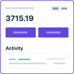 Bitcoin, Ethereum and ERC20 crypto wallets with exchange icon