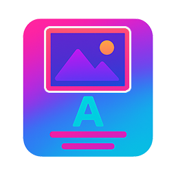 MultiLayer Image and Text Block icon