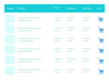 Product Table for WooCommerce – Add Multiple Products to Cart icon