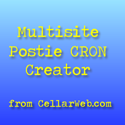 Multisite Postie CRON Creator icon