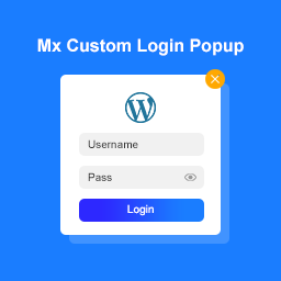 Mx Custom Login Popup icon