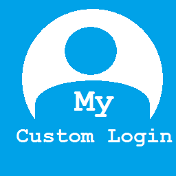 My Custom Login icon