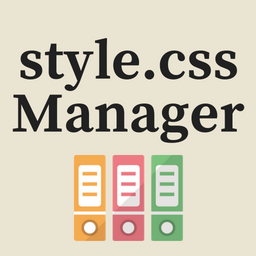 MyCustomStyleCssManager icon