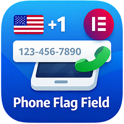 Nahid Phone Flag Field for Elementor icon