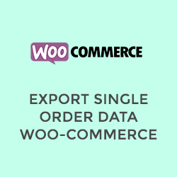 NavThemes – Export Single Order Data Woo-commerce icon