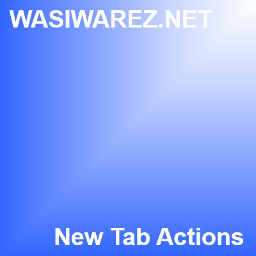 New Tab Actions by wasiwarez icon