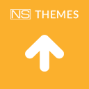 NS Smooth scroll back to top icon