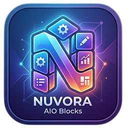 Nuvora AIO Blocks – Page Builder Toolkit for the Block Editor icon
