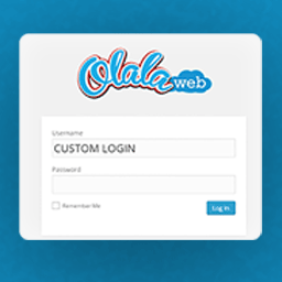 OlalaWeb – Custom WP Login icon