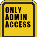 Only Admin Access icon