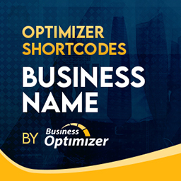 Optimizer Shortcodes – Business Name icon