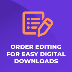 Order Editing for Easy Digital Downloads icon