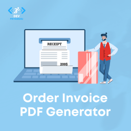 Order Invoice PDF Generator icon