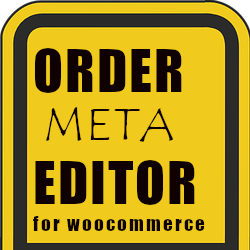 Order Meta Editor for Woocommerce icon