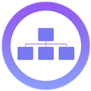 Organization chart icon