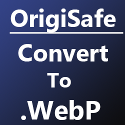 OrigiSafe — Advanced Image Optimizer (WebP) — Keep Originals Safe icon