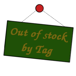 Out of Stock by Tag icon