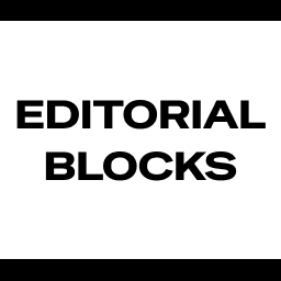 Editorial Blocks icon