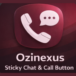 Ozinexus Sticky Chat & Call Button icon