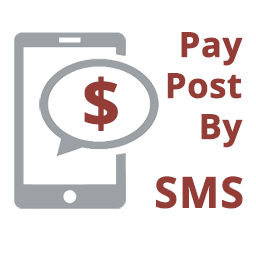 Pay Post By SMS icon
