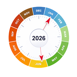 PCIO Year Wheel icon