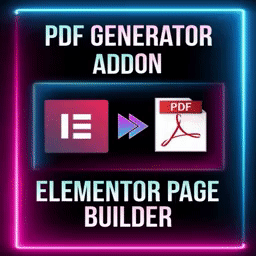 PDF Generator for WordPress Elementor icon